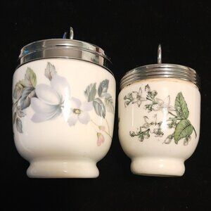 VTG "Royal Worcester Egg Coddler, Set of 2